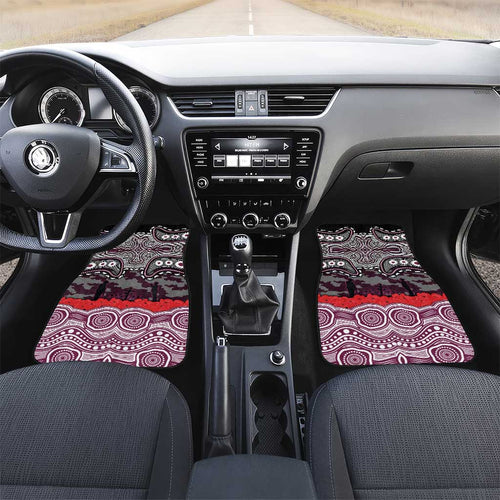 ANZAC Day Manly Warringah Sea Eagles Car Mats Military Memorial Aboriginal Indigenous Art