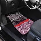 ANZAC Day Manly Warringah Sea Eagles Car Mats Military Memorial Aboriginal Indigenous Art