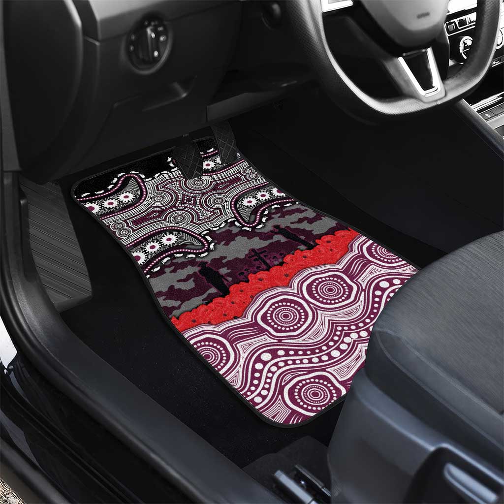 ANZAC Day Manly Warringah Sea Eagles Car Mats Military Memorial Aboriginal Indigenous Art