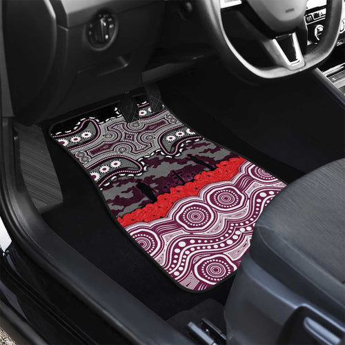 ANZAC Day Manly Warringah Sea Eagles Car Mats Military Memorial Aboriginal Indigenous Art