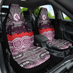 ANZAC Day Manly Warringah Sea Eagles Car Seat Cover Military Memorial Aboriginal Indigenous Art