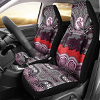 ANZAC Day Manly Warringah Sea Eagles Car Seat Cover Military Memorial Aboriginal Indigenous Art