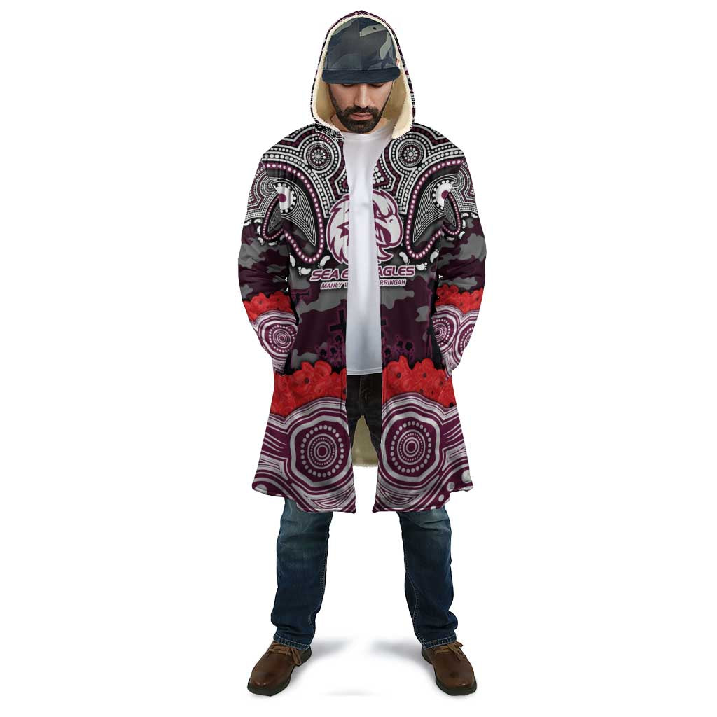 ANZAC Day Manly Warringah Sea Eagles Cloak Military Memorial Aboriginal Indigenous Art