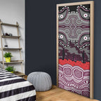 ANZAC Day Manly Warringah Sea Eagles Door Cover Military Memorial Aboriginal Indigenous Art