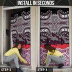 ANZAC Day Manly Warringah Sea Eagles Door Cover Military Memorial Aboriginal Indigenous Art