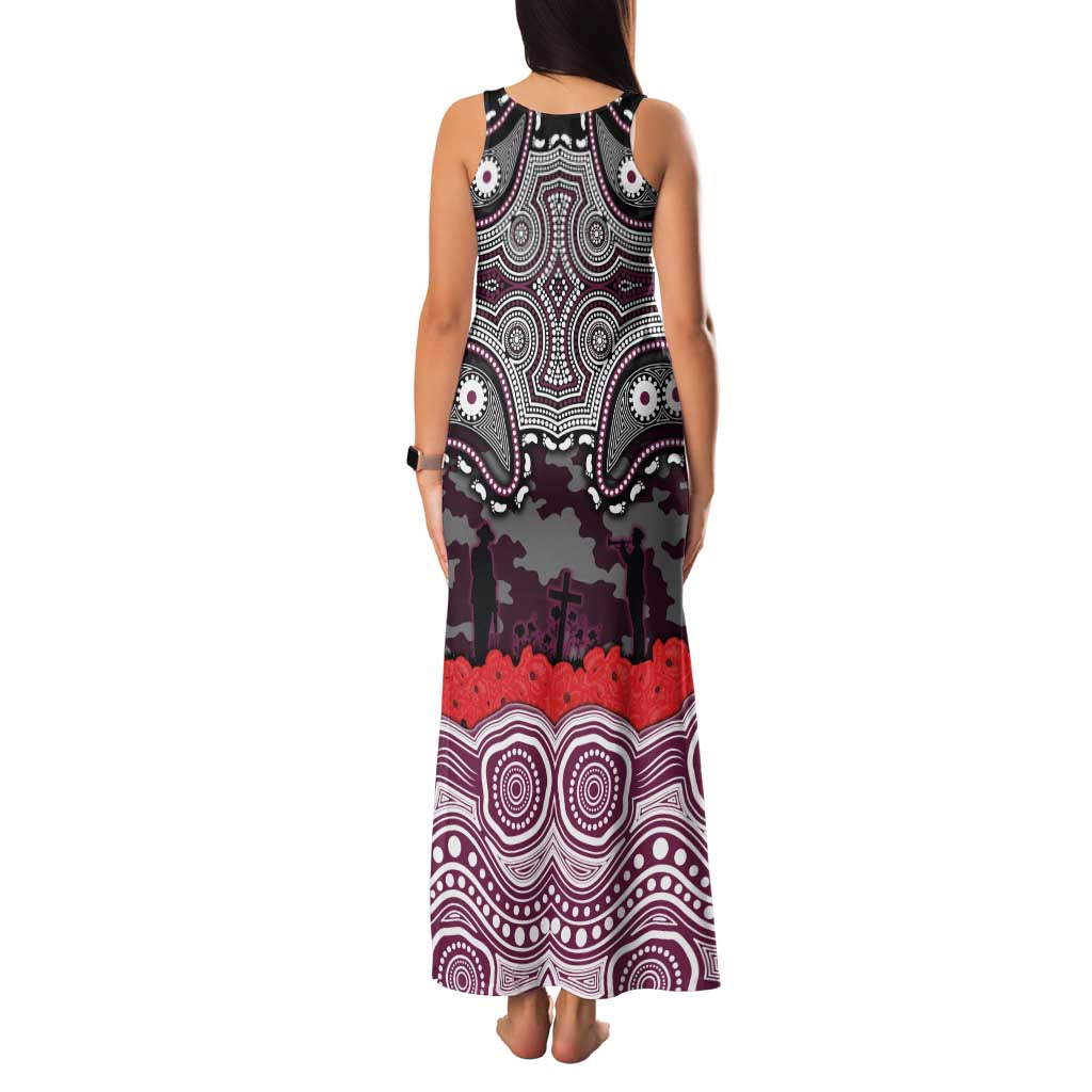 ANZAC Day Manly Warringah Sea Eagles Family Matching Tank Maxi Dress and Hawaiian Shirt Military Memorial Aboriginal Indigenous Art