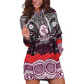 ANZAC Day Manly Warringah Sea Eagles Hoodie Dress Military Memorial Aboriginal Indigenous Art