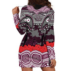 ANZAC Day Manly Warringah Sea Eagles Hoodie Dress Military Memorial Aboriginal Indigenous Art