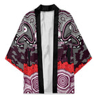 ANZAC Day Manly Warringah Sea Eagles Kimono Military Memorial Aboriginal Indigenous Art