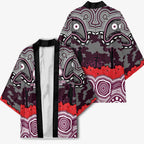 ANZAC Day Manly Warringah Sea Eagles Kimono Military Memorial Aboriginal Indigenous Art