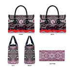 ANZAC Day Manly Warringah Sea Eagles Leather Bag Military Memorial Aboriginal Indigenous Art