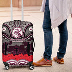 ANZAC Day Manly Warringah Sea Eagles Luggage Cover Military Memorial Aboriginal Indigenous Art