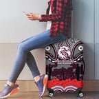 ANZAC Day Manly Warringah Sea Eagles Luggage Cover Military Memorial Aboriginal Indigenous Art