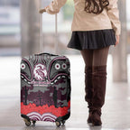 ANZAC Day Manly Warringah Sea Eagles Luggage Cover Military Memorial Aboriginal Indigenous Art