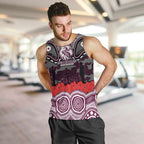 ANZAC Day Manly Warringah Sea Eagles Men Tank Top Military Memorial Aboriginal Indigenous Art
