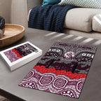 ANZAC Day Manly Warringah Sea Eagles Puzzle Military Memorial Aboriginal Indigenous Art