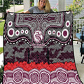 ANZAC Day Manly Warringah Sea Eagles Quilt Military Memorial Aboriginal Indigenous Art