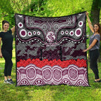 ANZAC Day Manly Warringah Sea Eagles Quilt Military Memorial Aboriginal Indigenous Art