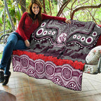 ANZAC Day Manly Warringah Sea Eagles Quilt Military Memorial Aboriginal Indigenous Art
