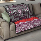 ANZAC Day Manly Warringah Sea Eagles Quilt Military Memorial Aboriginal Indigenous Art
