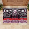 ANZAC Day Manly Warringah Sea Eagles Rubber Doormat Military Memorial Aboriginal Indigenous Art