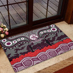 ANZAC Day Manly Warringah Sea Eagles Rubber Doormat Military Memorial Aboriginal Indigenous Art