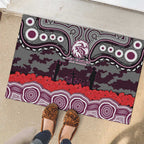 ANZAC Day Manly Warringah Sea Eagles Rubber Doormat Military Memorial Aboriginal Indigenous Art