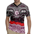 ANZAC Day Manly Warringah Sea Eagles Rugby Jersey Military Memorial Aboriginal Indigenous Art