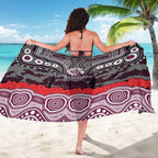 ANZAC Day Manly Warringah Sea Eagles Sarong Military Memorial Aboriginal Indigenous Art