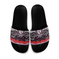 ANZAC Day Manly Warringah Sea Eagles Slide Sandals Military Memorial Aboriginal Indigenous Art
