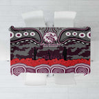 ANZAC Day Manly Warringah Sea Eagles Tablecloth Military Memorial Aboriginal Indigenous Art