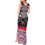 ANZAC Day Manly Warringah Sea Eagles Tank Maxi Dress Military Memorial Aboriginal Indigenous Art