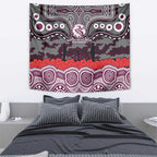 ANZAC Day Manly Warringah Sea Eagles Tapestry Military Memorial Aboriginal Indigenous Art