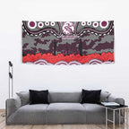 ANZAC Day Manly Warringah Sea Eagles Tapestry Military Memorial Aboriginal Indigenous Art