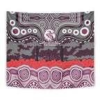 ANZAC Day Manly Warringah Sea Eagles Tapestry Military Memorial Aboriginal Indigenous Art
