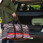 ANZAC Day Manly Warringah Sea Eagles Travel Bag Military Memorial Aboriginal Indigenous Art