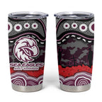 ANZAC Day Manly Warringah Sea Eagles Tumbler Cup Military Memorial Aboriginal Indigenous Art
