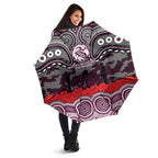 ANZAC Day Manly Warringah Sea Eagles Umbrella Military Memorial Aboriginal Indigenous Art