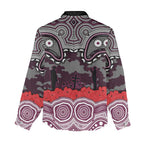 ANZAC Day Manly Warringah Sea Eagles Women Casual Shirt Military Memorial Aboriginal Indigenous Art