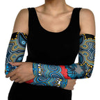 ANZAC Day Gold Coast Titans Arm Sleeves Military Memorial Aboriginal Indigenous Art