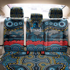 ANZAC Day Gold Coast Titans Back Car Seat Cover Military Memorial Aboriginal Indigenous Art