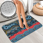 ANZAC Day Gold Coast Titans Bathroom Set Military Memorial Aboriginal Indigenous Art