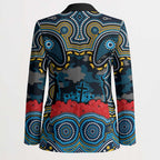 ANZAC Day Gold Coast Titans Blazer Military Memorial Aboriginal Indigenous Art