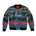 ANZAC Day Gold Coast Titans Bomber Jacket Military Memorial Aboriginal Indigenous Art