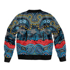 ANZAC Day Gold Coast Titans Bomber Jacket Military Memorial Aboriginal Indigenous Art