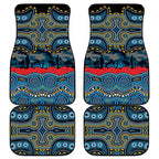 ANZAC Day Gold Coast Titans Car Mats Military Memorial Aboriginal Indigenous Art