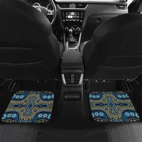 ANZAC Day Gold Coast Titans Car Mats Military Memorial Aboriginal Indigenous Art