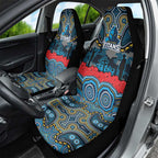 ANZAC Day Gold Coast Titans Car Seat Cover Military Memorial Aboriginal Indigenous Art
