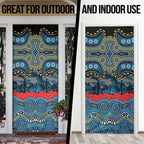 ANZAC Day Gold Coast Titans Door Cover Military Memorial Aboriginal Indigenous Art