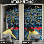 ANZAC Day Gold Coast Titans Door Cover Military Memorial Aboriginal Indigenous Art